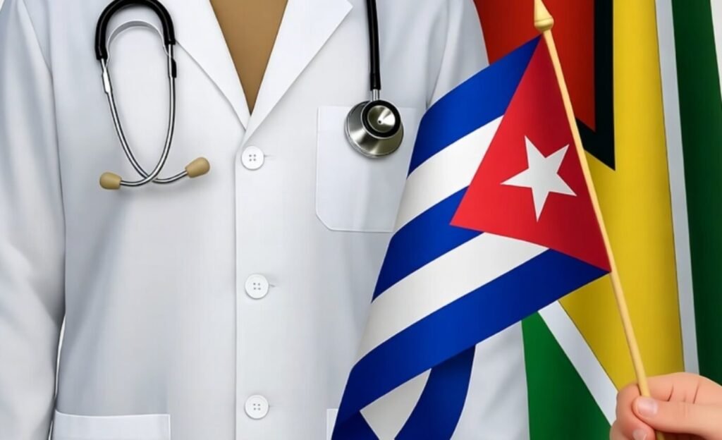 Jefa de misión médica cubana deserta.